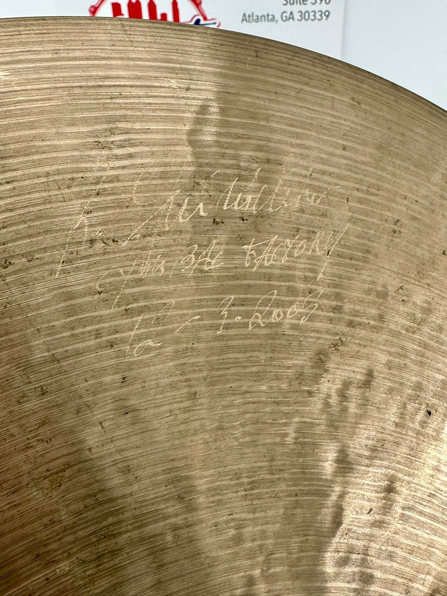 Spizzichino 22" Ride Cymbal - 2003