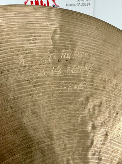 Spizzichino 22" Ride Cymbal - 2003