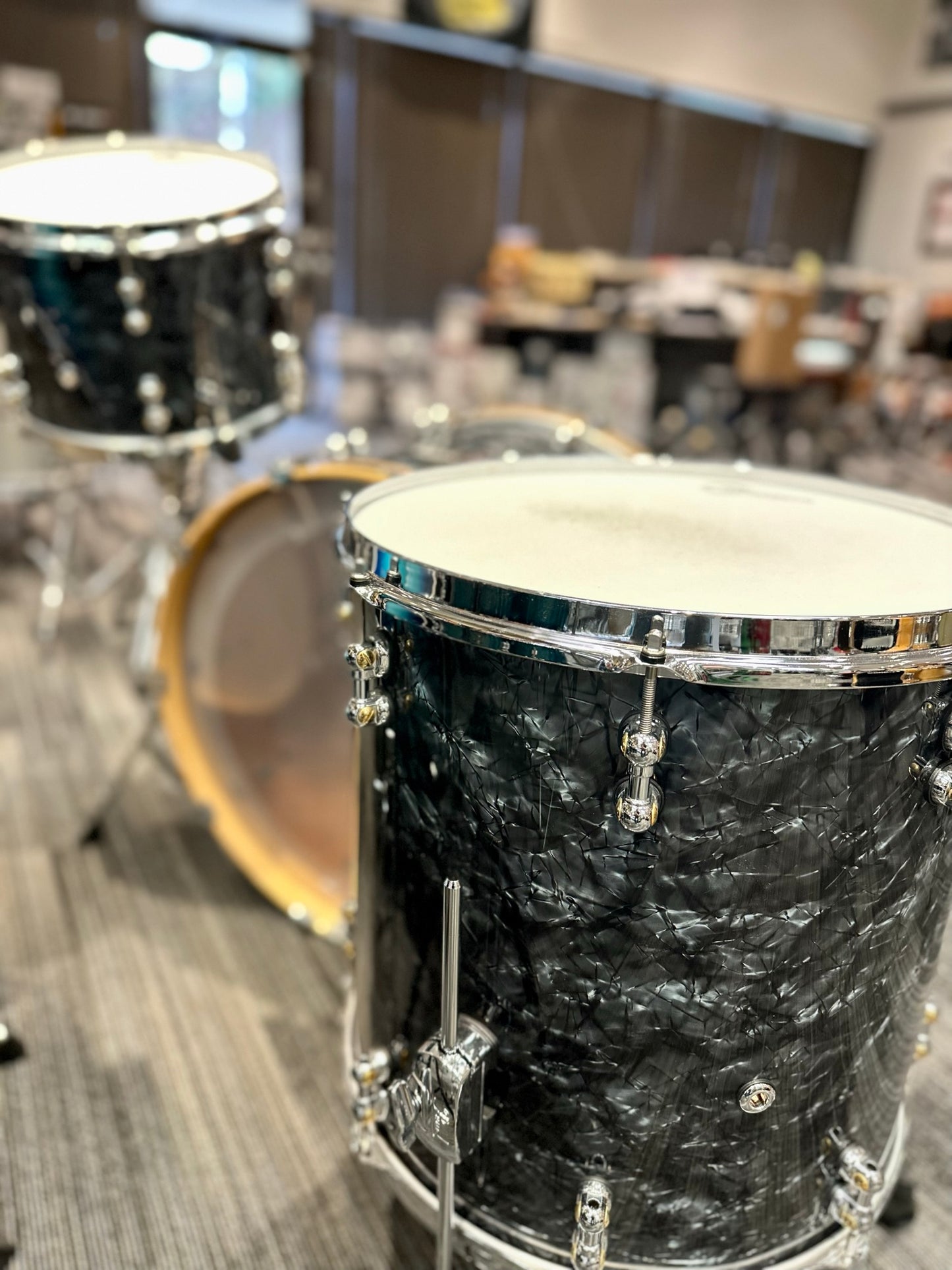 Pearl Reference Pure Music City Custom 2022 - Black Diamond Pearl