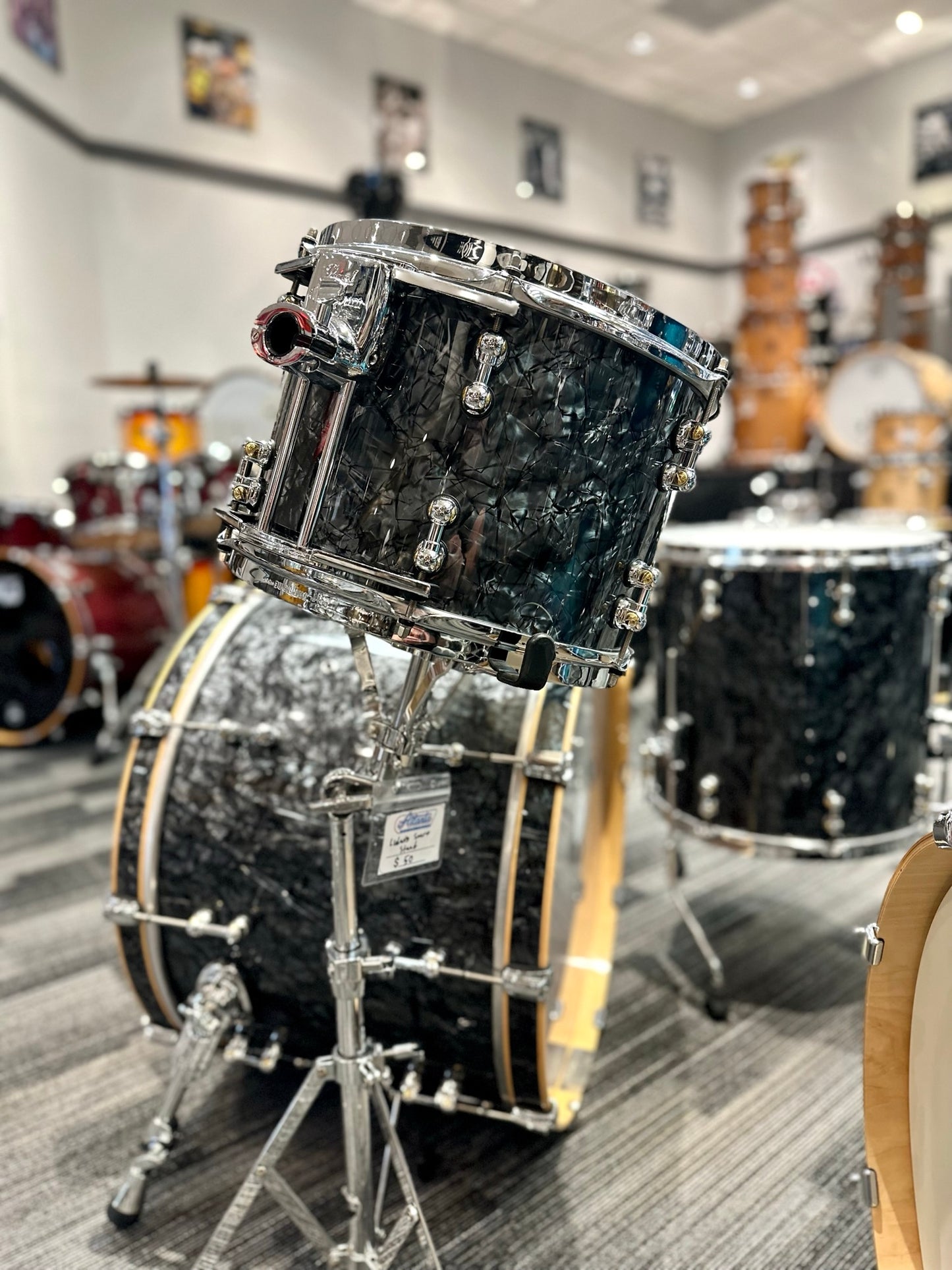 Pearl Reference Pure Music City Custom 2022 - Black Diamond Pearl