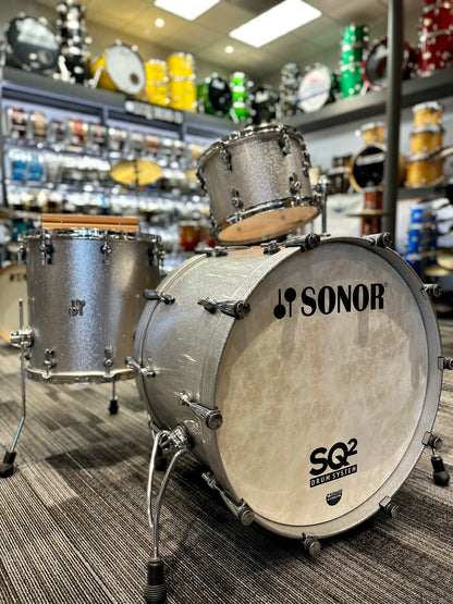 Sonor SQ2 2022 - Silver Sparkle Lacquer