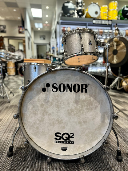 Sonor SQ2 2022 - Silver Sparkle Lacquer