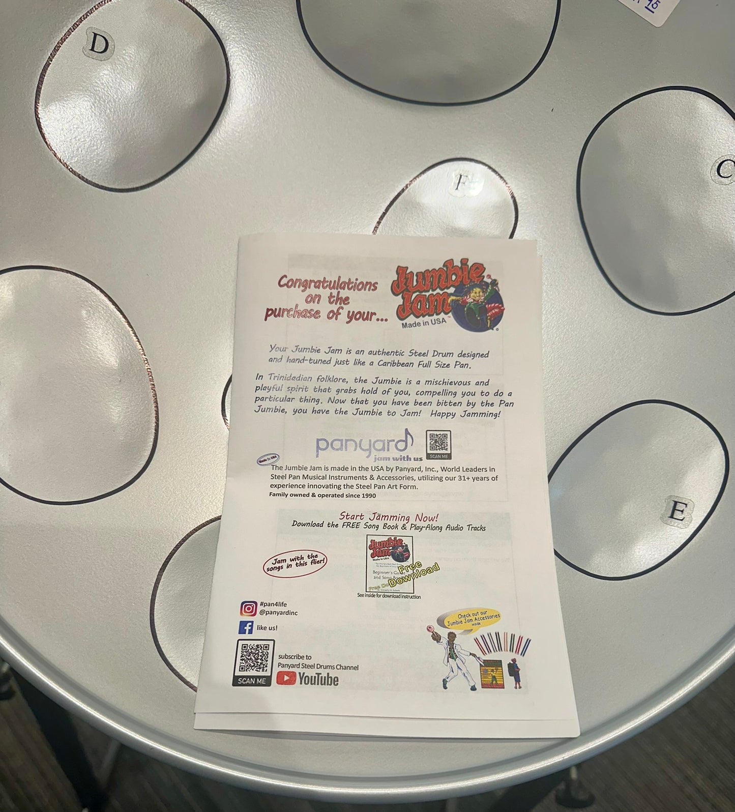 Panyard Jumbie Jam - Steel Pan Drum-Panyard-Atlanta Drum Shop