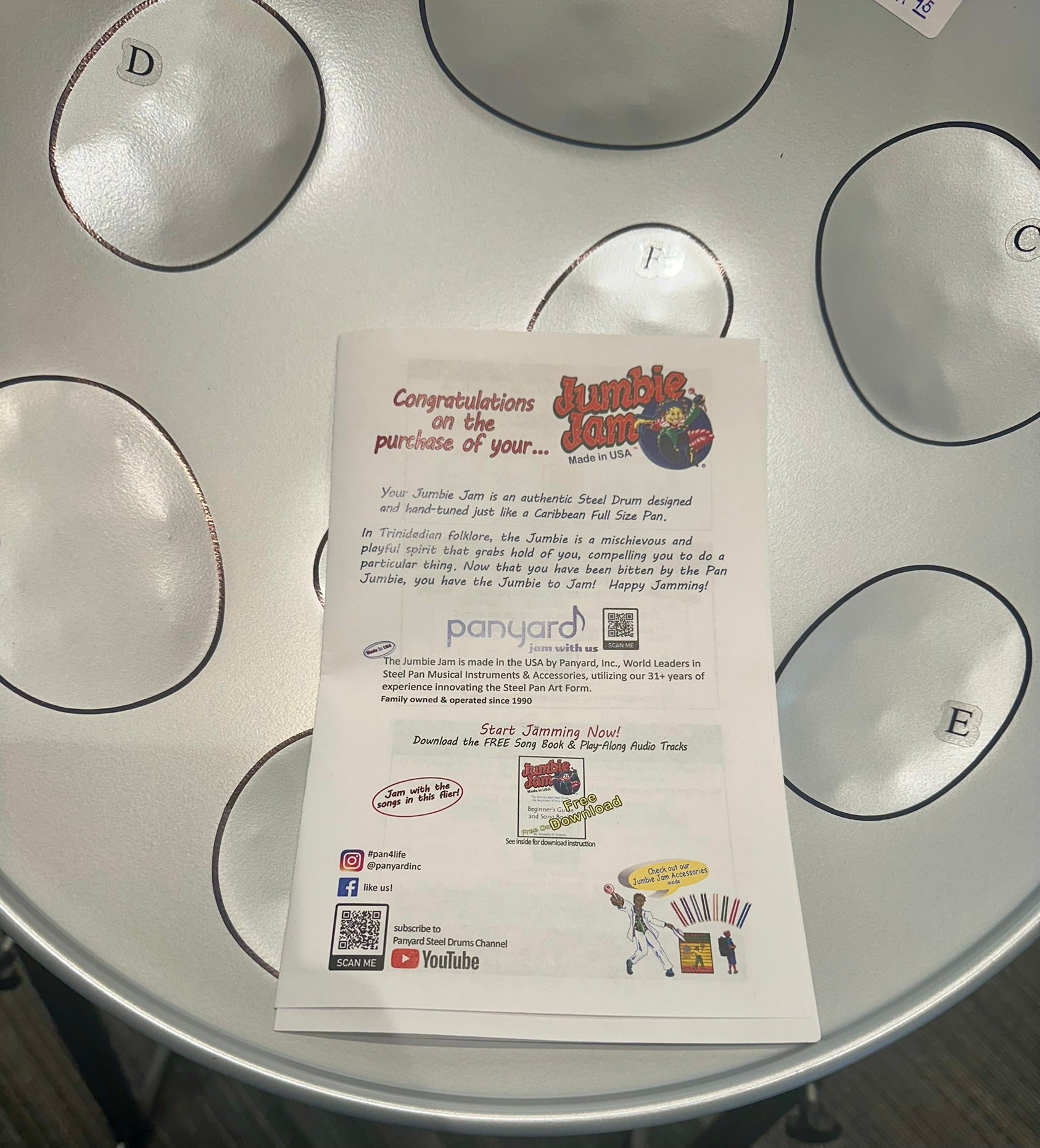 Panyard Jumbie Jam - Steel Pan Drum-Panyard-Atlanta Drum Shop