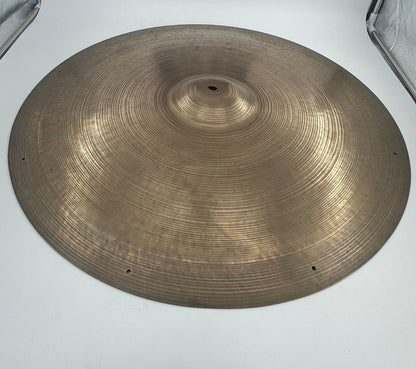Vintage 1950s Large Stamp 25" Ride Cymbal