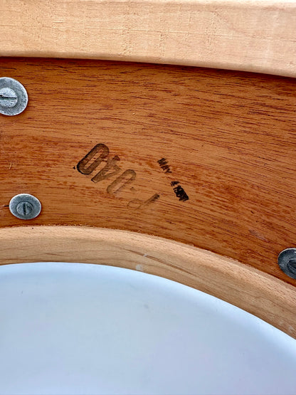 Slingerland Super Gene Krupa Radio King 5.5x14 Snare Drum 1960 - Blue Sparkling Pearl-Slingerland-Atlanta Drum Shop