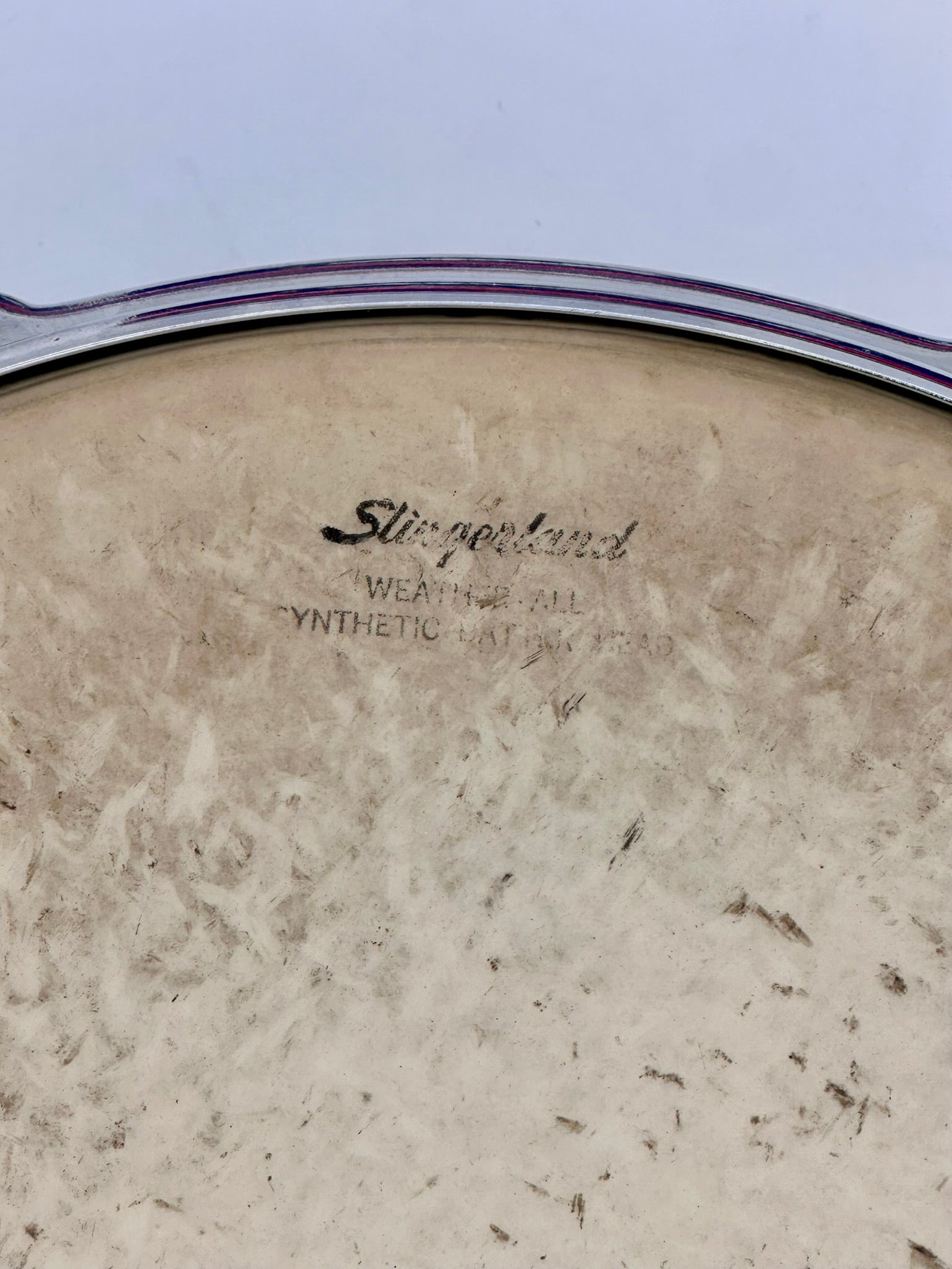 Slingerland Super Gene Krupa Radio King 5.5x14 Snare Drum 1960 - Blue Sparkling Pearl-Slingerland-Atlanta Drum Shop