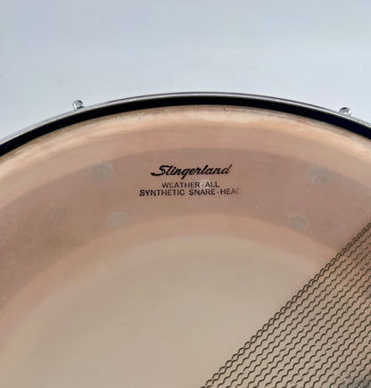 Slingerland Super Gene Krupa Radio King 5.5x14 Snare Drum 1960 - Blue Sparkling Pearl-Slingerland-Atlanta Drum Shop