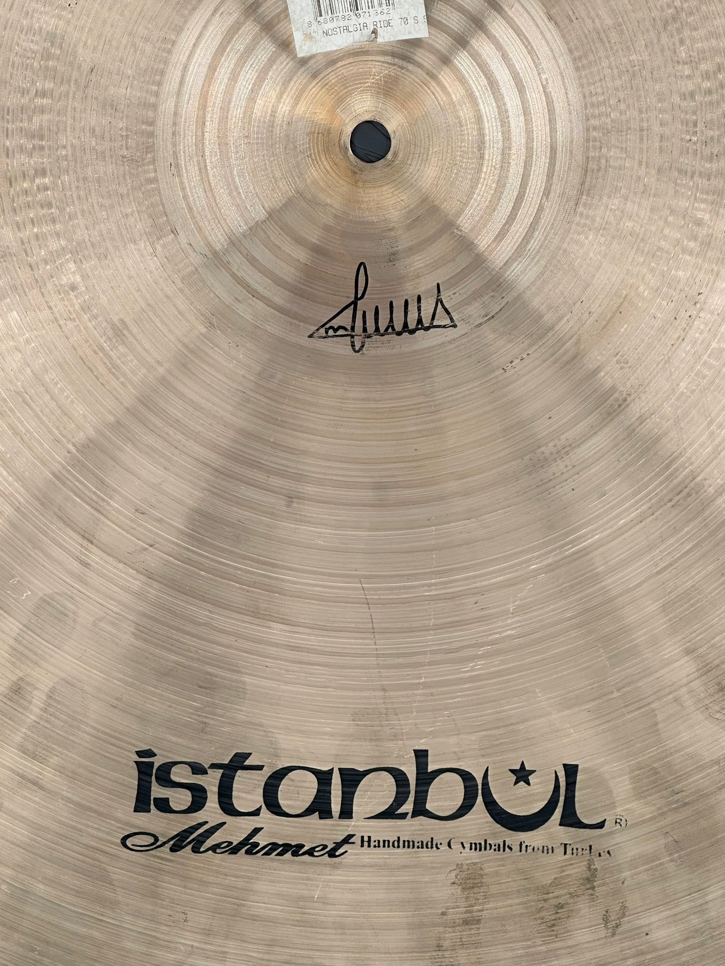 Istanbul Mehmet - 24" Nostalgia 70s Sizzle Ride - 2856g