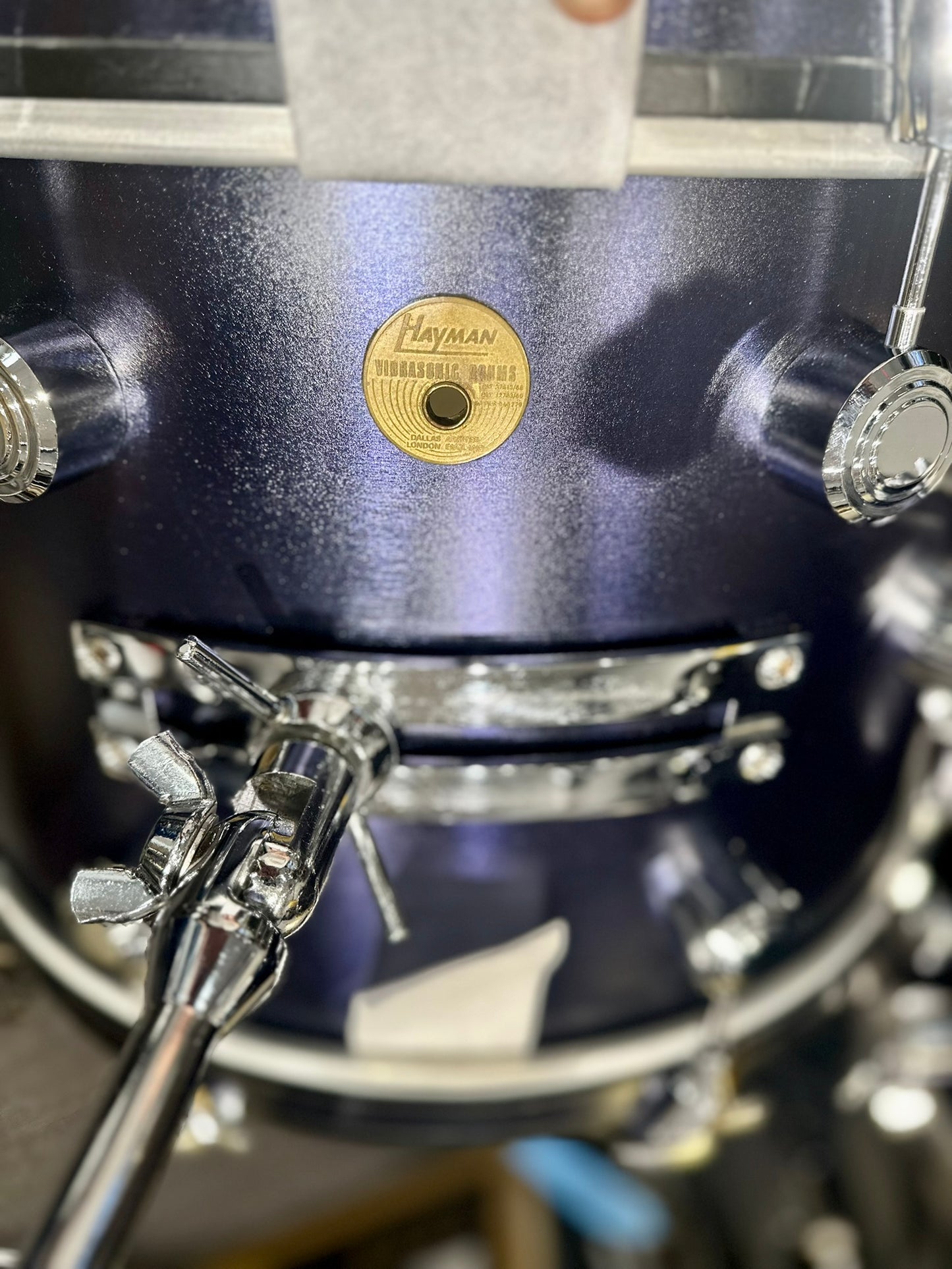 Hayman Vintage 1960s 4-Piece Drum Set - Midnight Blue - *VIDEO DEMO)