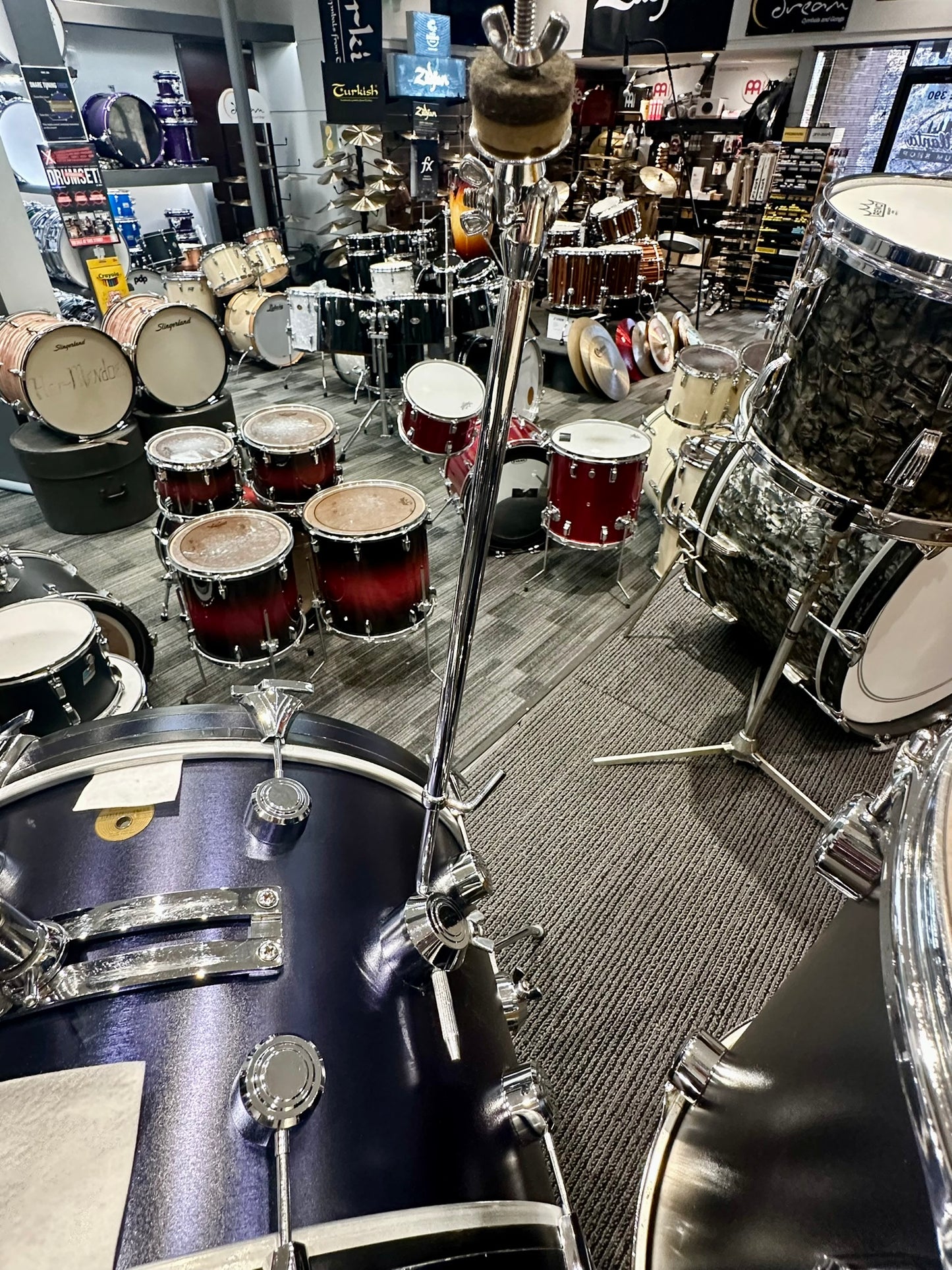 Hayman Vintage 1960s 4-Piece Drum Set - Midnight Blue - *VIDEO DEMO)