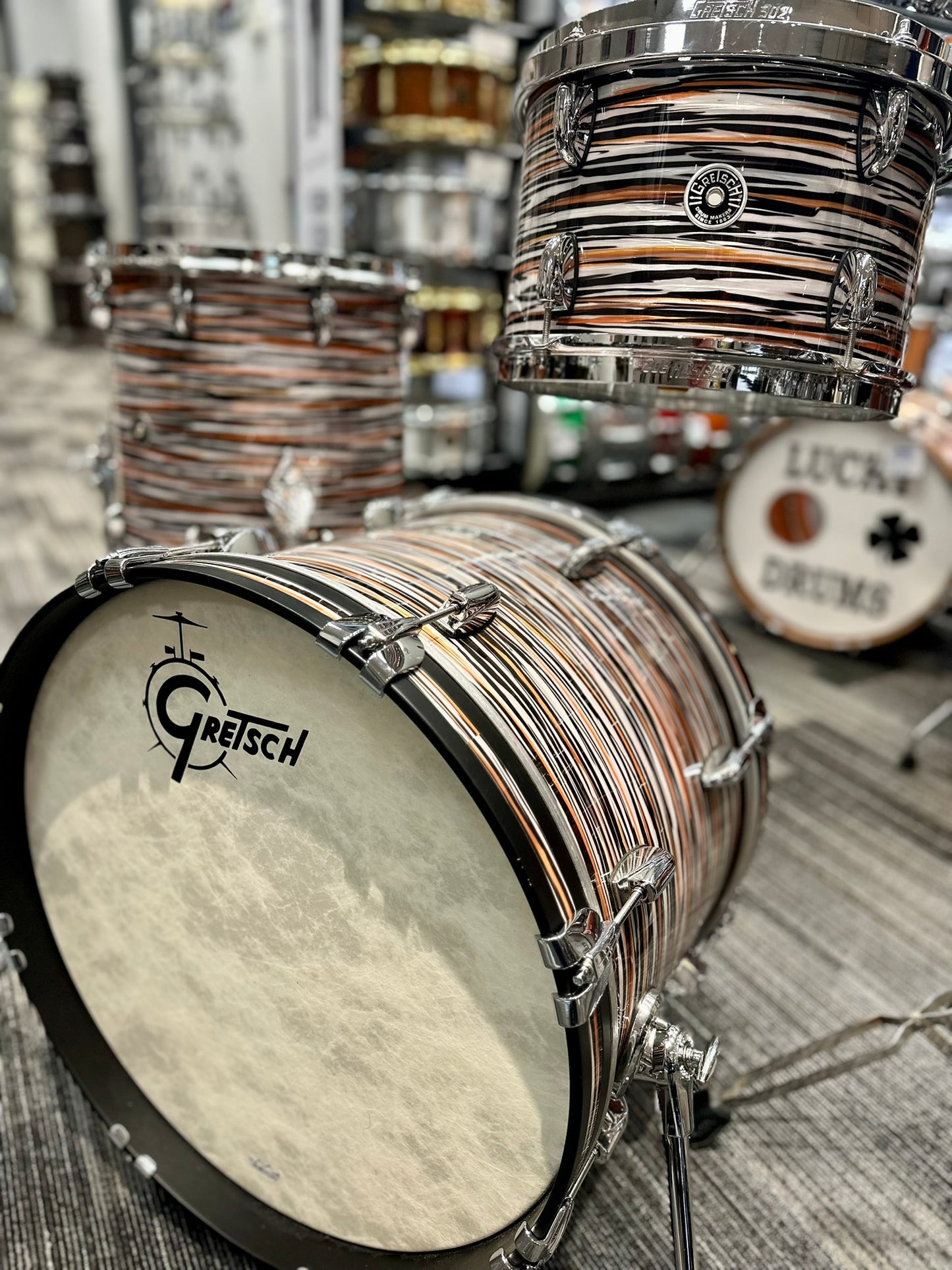 Gretsch Brooklyn 3-Piece - Burnt Orange Oyster