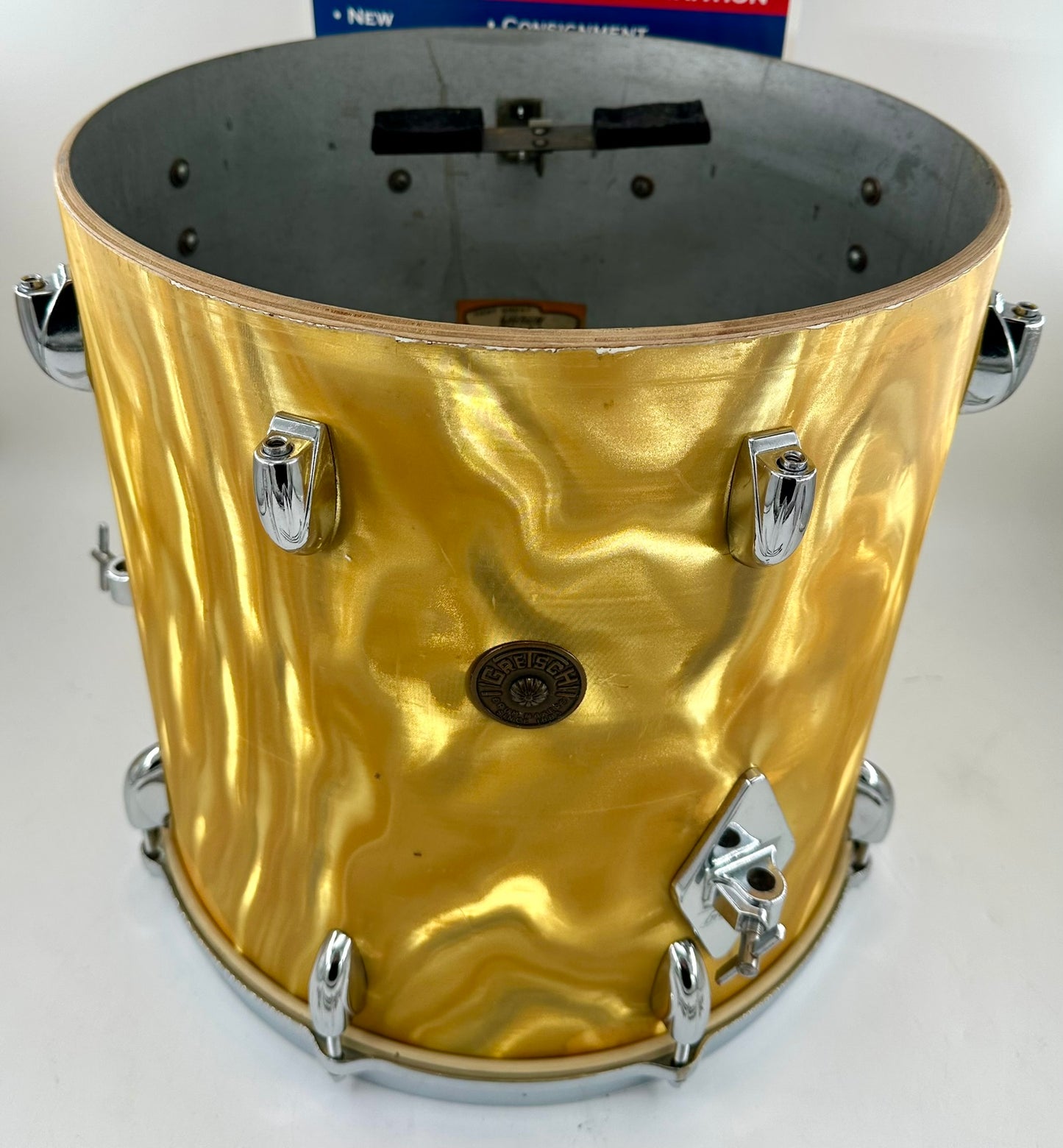 *AMAZING* Gretsch 1966 Progressive Jazz Kit in Yellow Satin Flame