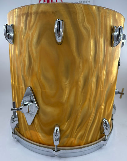 *AMAZING* Gretsch 1966 Progressive Jazz Kit in Yellow Satin Flame