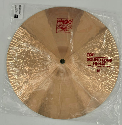 Paiste 2002 Sound Edge Hi Hats - 15" 1063115