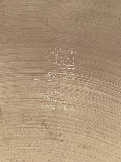*DEMO* A. Zildjian 1950s Large Stamp Hollow Block - 22" Ride 2,642g