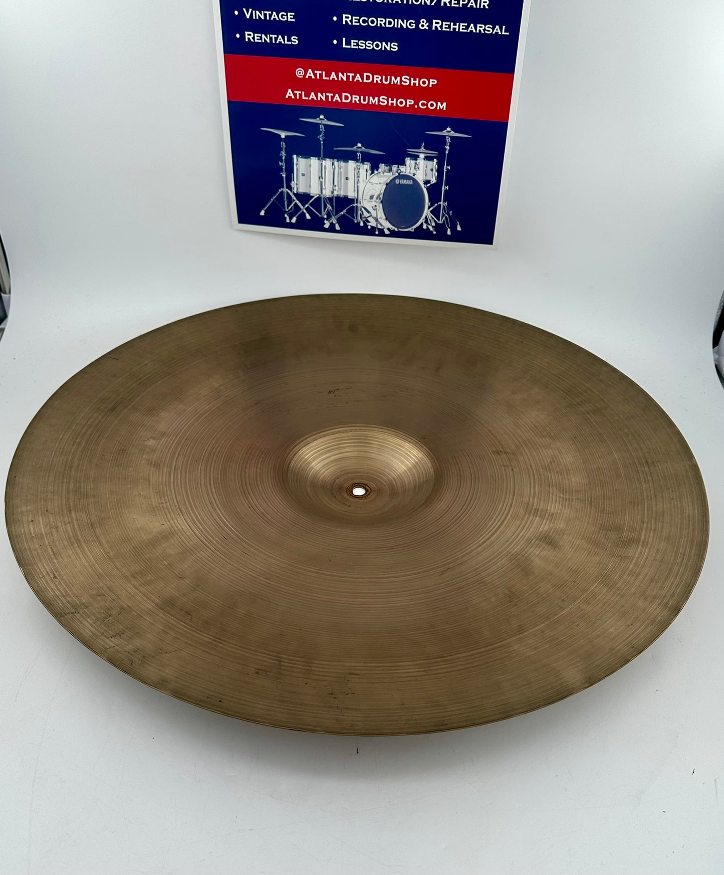 *DEMO* A. Zildjian 1950s Large Stamp Hollow Block - 22" Ride 2,642g