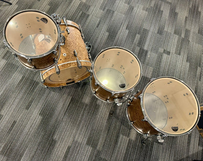 Sonor SQ2 Heavy Birch 4-Piece Kit in Chocolate Burl 20/12/14/16
