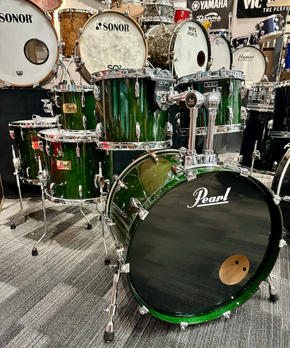 Pearl Emerald Mist Prestige Session Selec 6-Piece Drum Set