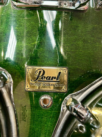 Pearl Emerald Mist Prestige Session Selec 6-Piece Drum Set