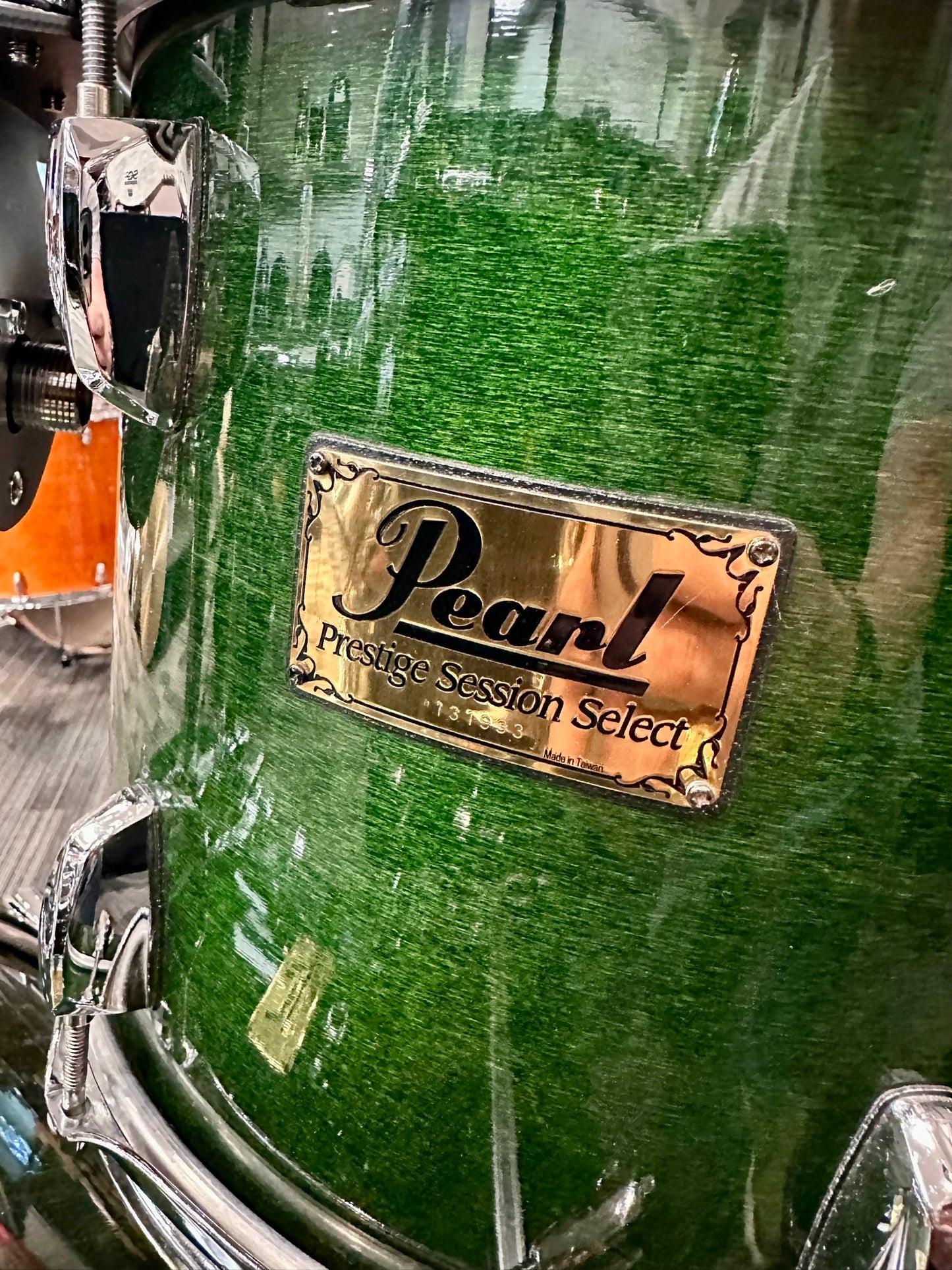 Pearl Emerald Mist Prestige Session Selec 6-Piece Drum Set