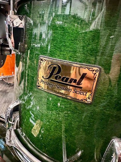 Pearl Emerald Mist Prestige Session Selec 6-Piece Drum Set
