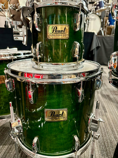 Pearl Emerald Mist Prestige Session Selec 6-Piece Drum Set
