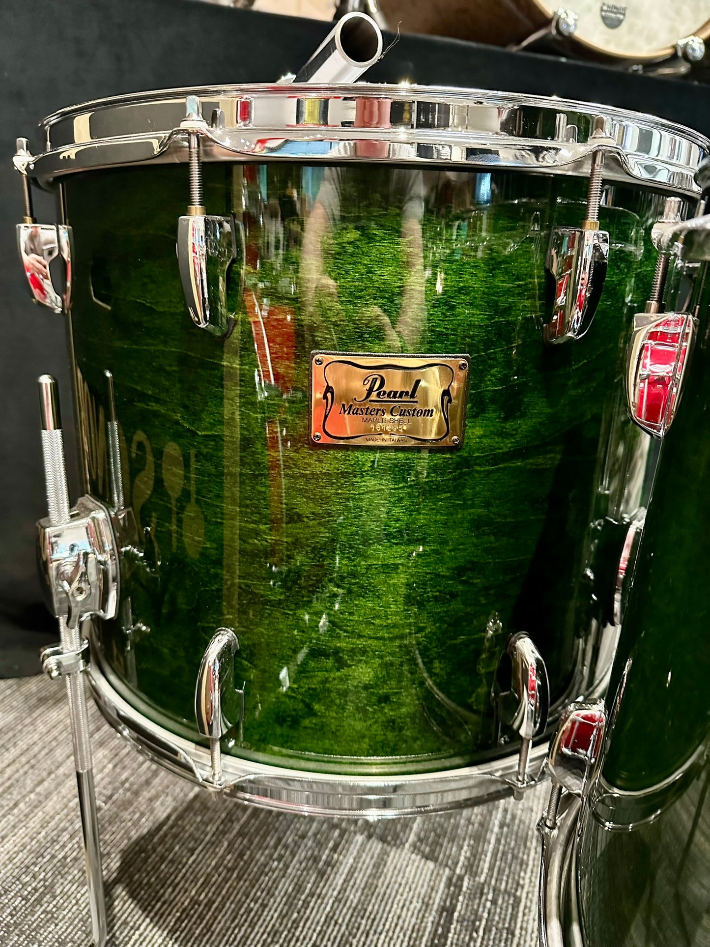 Pearl Emerald Mist Prestige Session Selec 6-Piece Drum Set