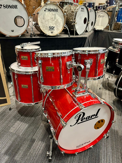 Pearl BLX 5-Piece Drum Set in Sequoia Red Lacquer