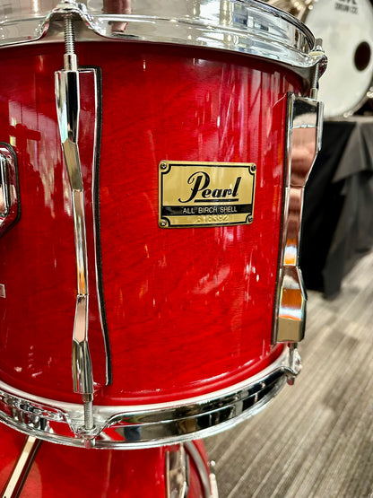 Pearl BLX 5-Piece Drum Set in Sequoia Red Lacquer