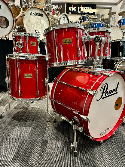 Pearl BLX 5-Piece Drum Set in Sequoia Red Lacquer