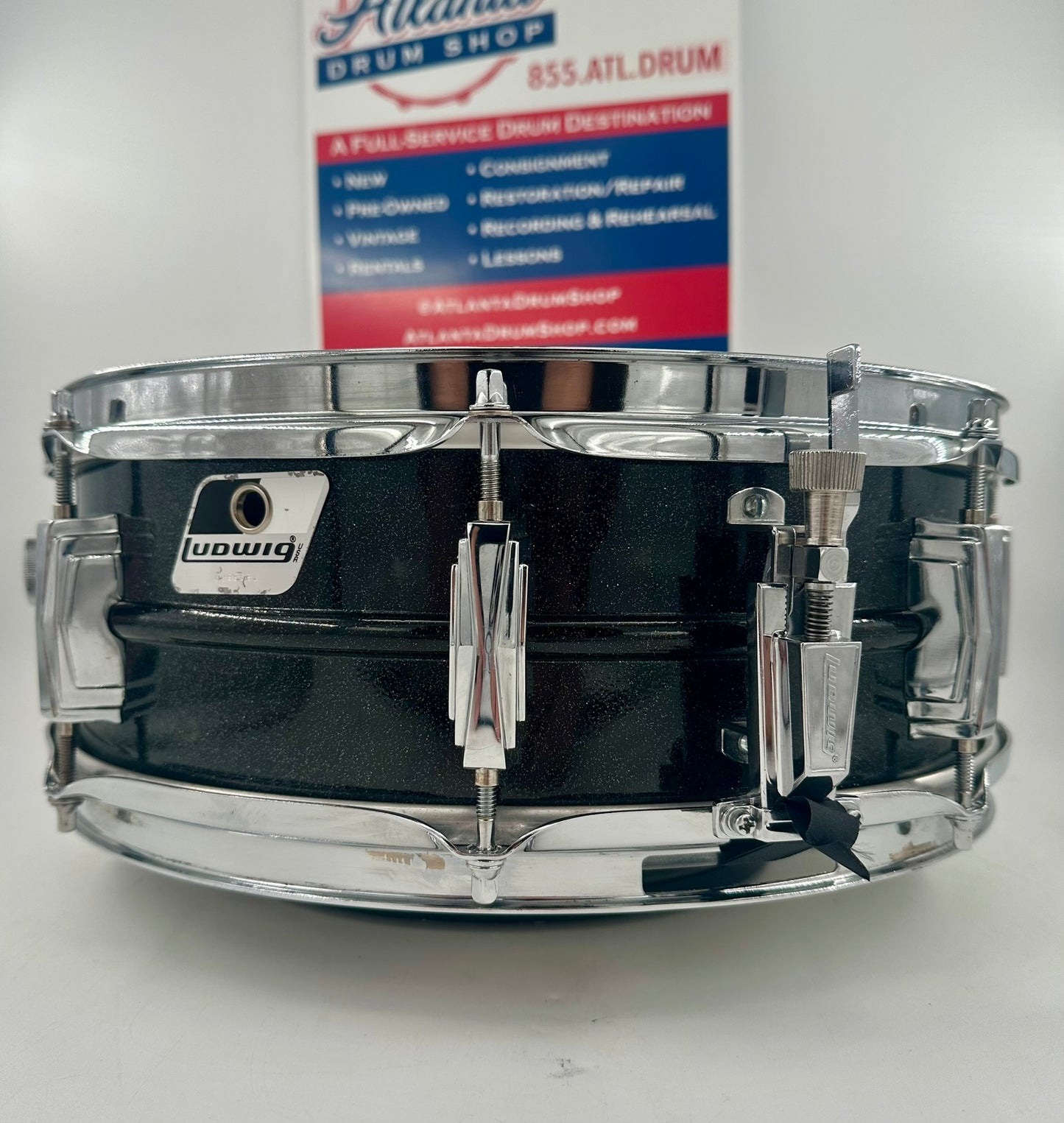 Ludwig Black Galaxy Acrolite with *Imperial* Lugs