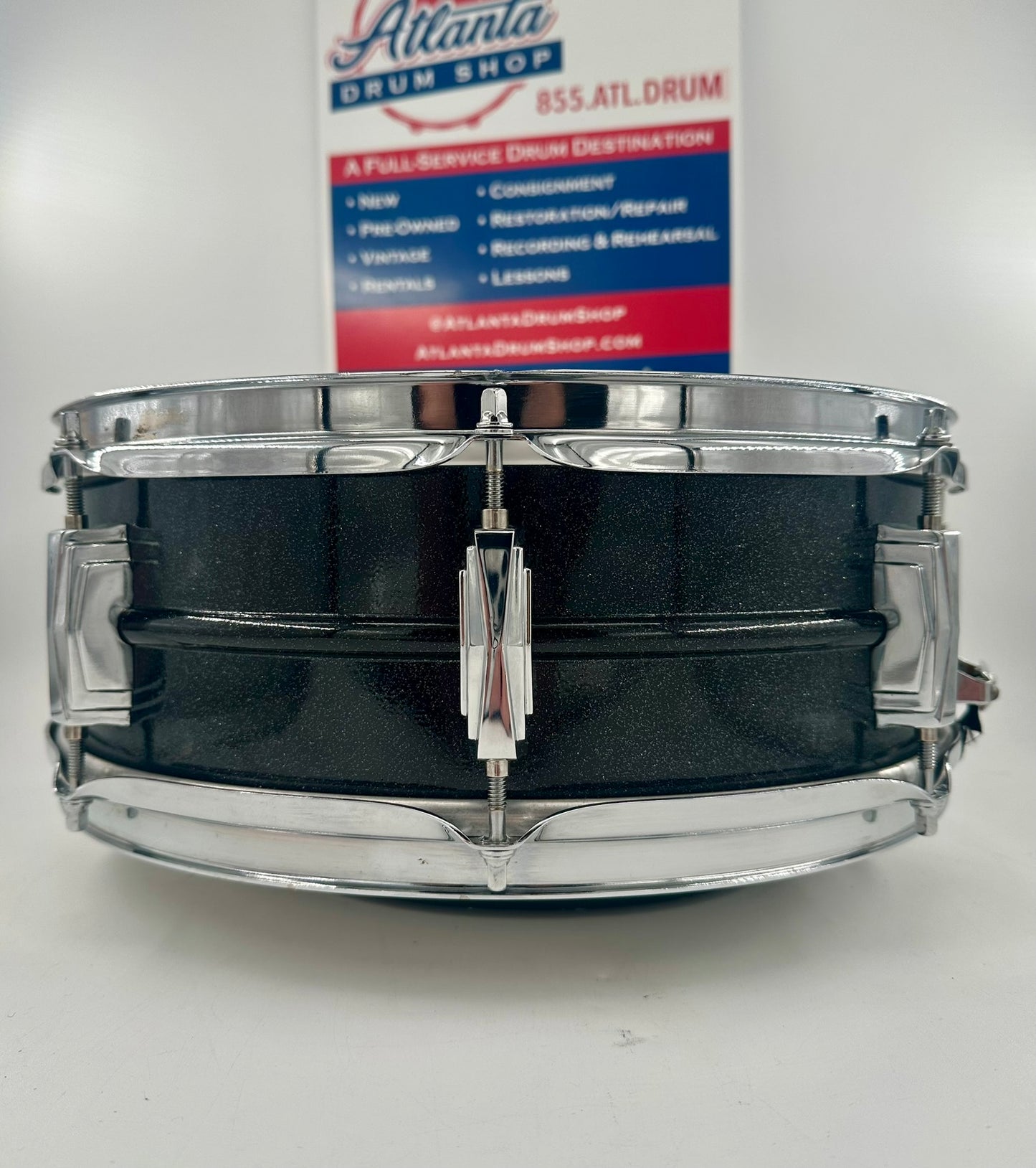 Ludwig Black Galaxy Acrolite with *Imperial* Lugs
