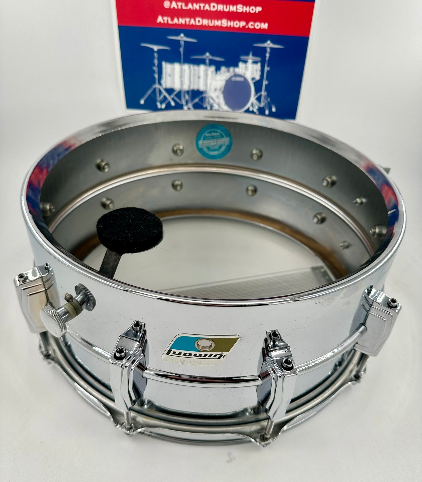 Ludwig LM402 Supraphonic 6.5" x 14" Snare Drum