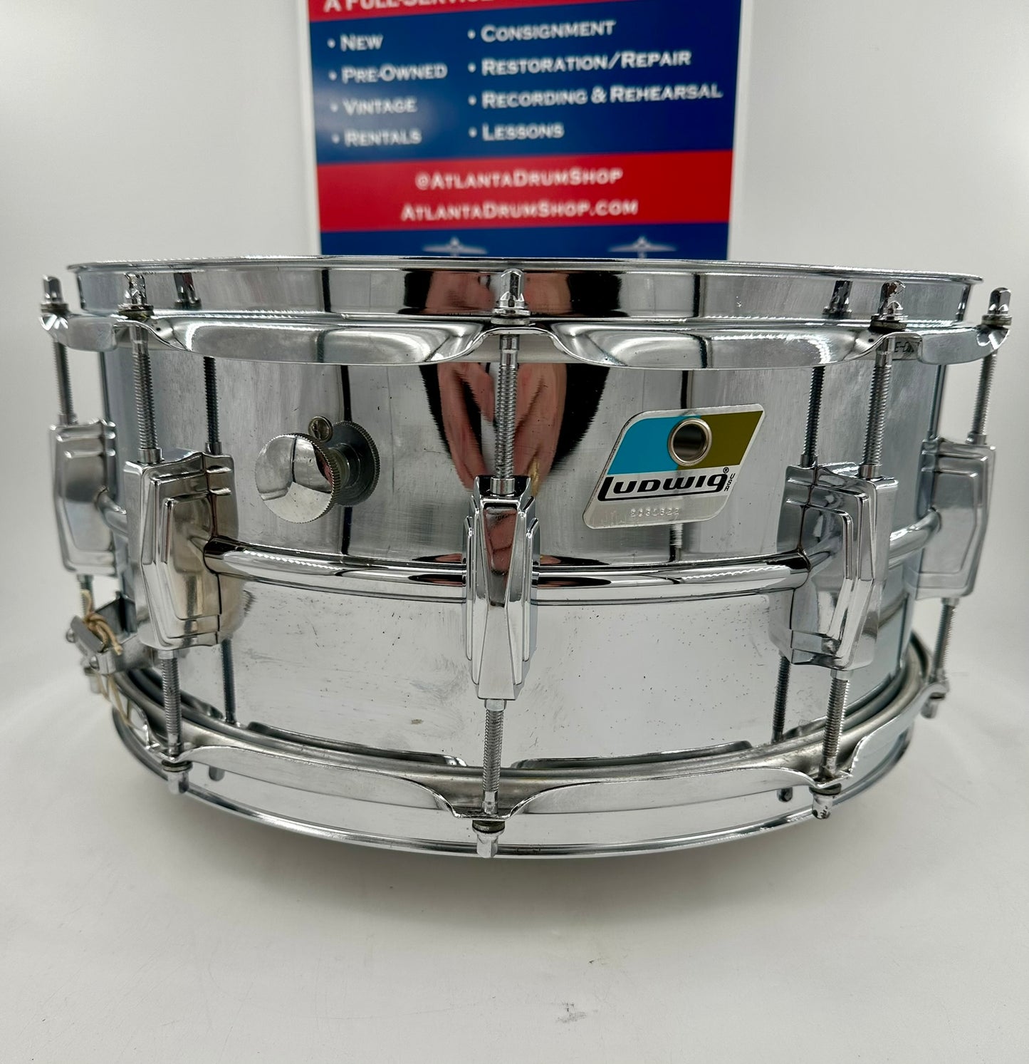 Ludwig LM402 Supraphonic 6.5" x 14" Snare Drum