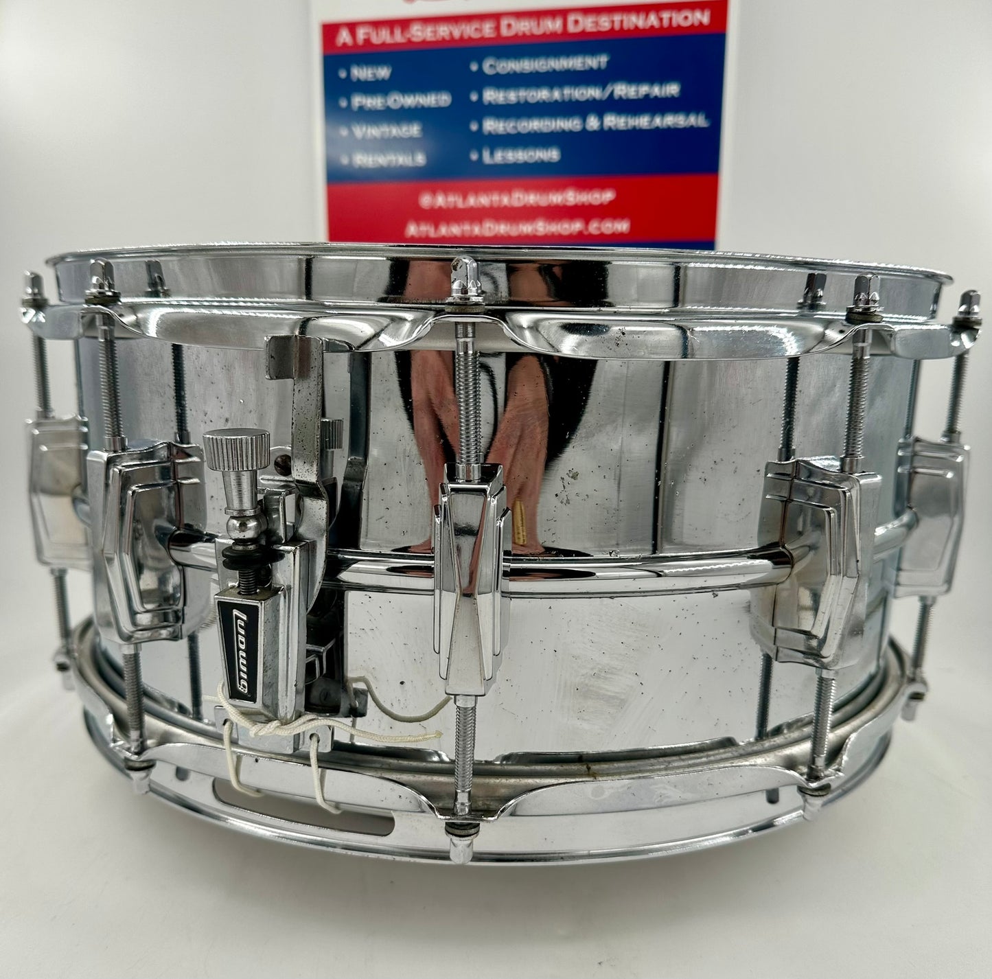 Ludwig LM402 Supraphonic 6.5" x 14" Snare Drum