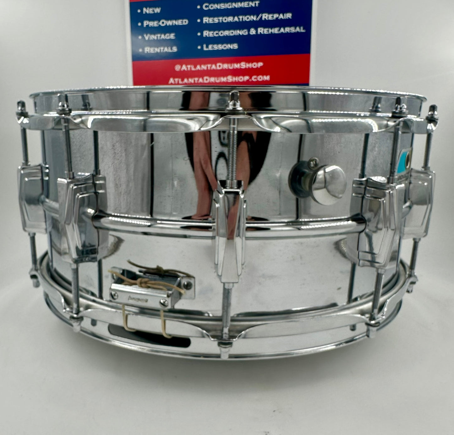 Ludwig LM402 Supraphonic 6.5" x 14" Snare Drum
