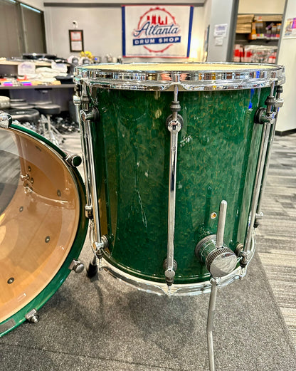 Sonor Designer Maple 4-Piece - Green Stain Birdseye Maple