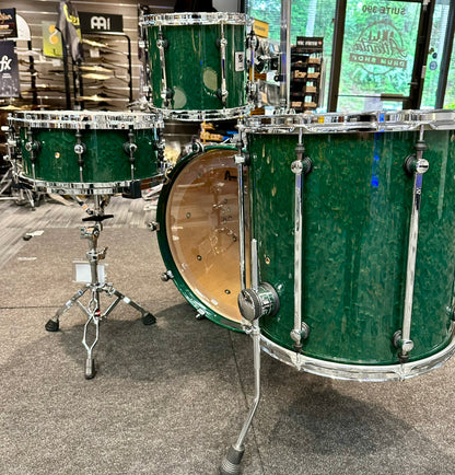 Sonor Designer Maple 4-Piece - Green Stain Birdseye Maple