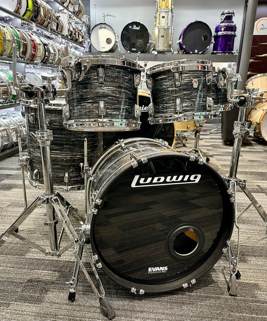 Ludwig Classic Oak 5-Piece Kit in Oyster Black Pearl - 2023