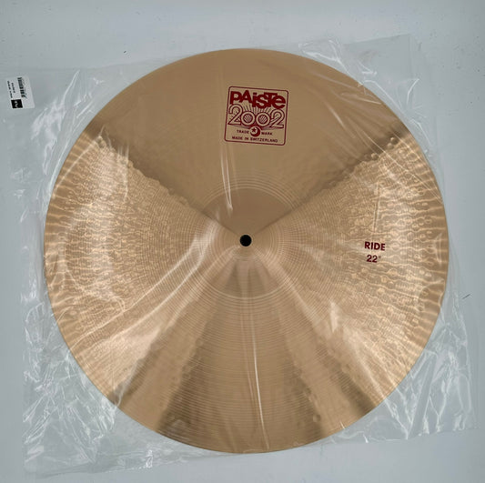 Paiste 2002 Ride Cymbal - 22" 1061622