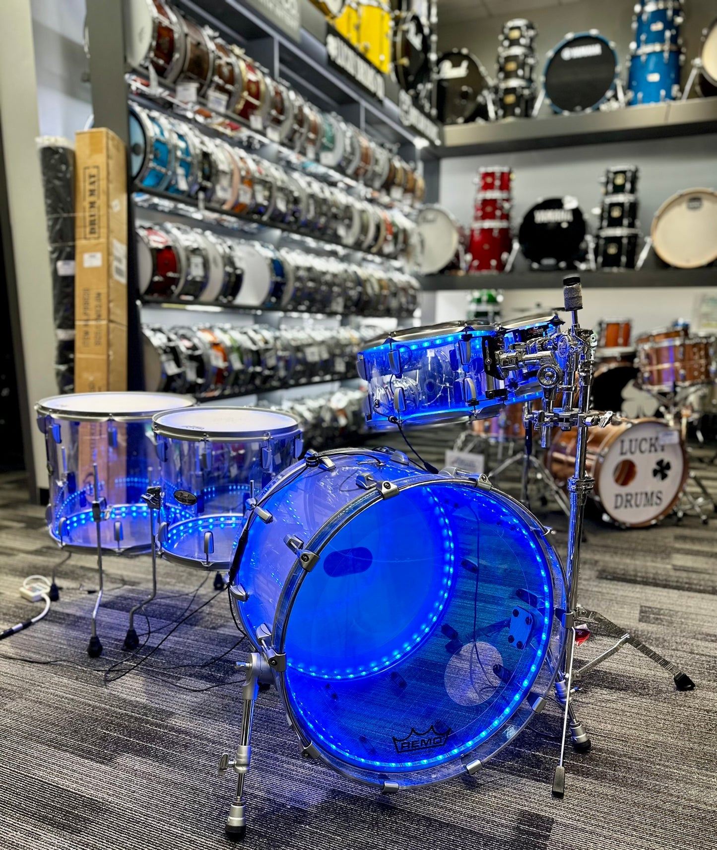 Famous Pearl Crystal Beat Kit Owned by Casey Cooper