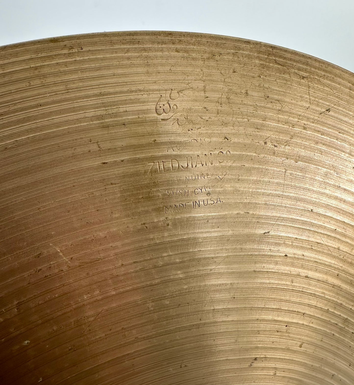 Vintage A. Zildjian Small Stamp 14" Hi-Hats - 732/742g
