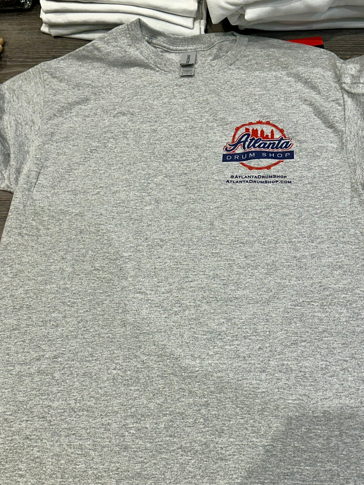 ADS T-Shirt - Light Gray with Color Logo