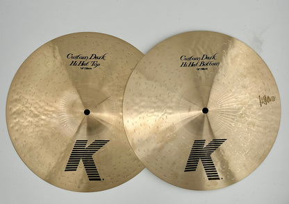 Zildjian K Custom Dark Hi Hats Pair - 14"