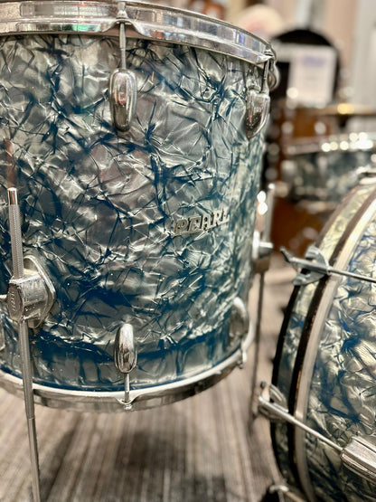 Pearl Vintage 1960s 4-Piece Drum Set in Sky Blue Pearl