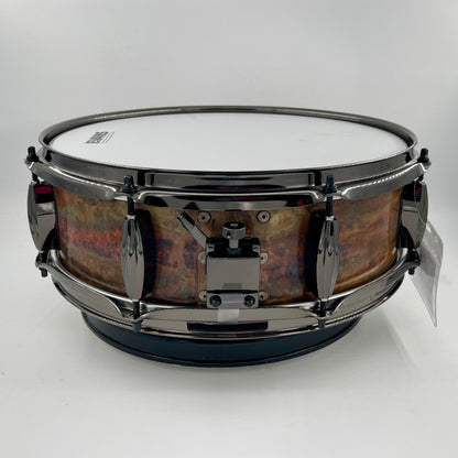 Lucky Drum Company 14" x 4 3/4" Dark Copper "El Feugo" Patina