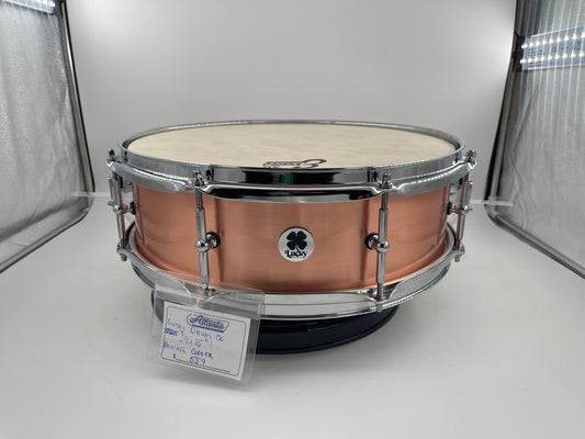 Lucky Drum Company 15" x 4" Brushed Copper Snare