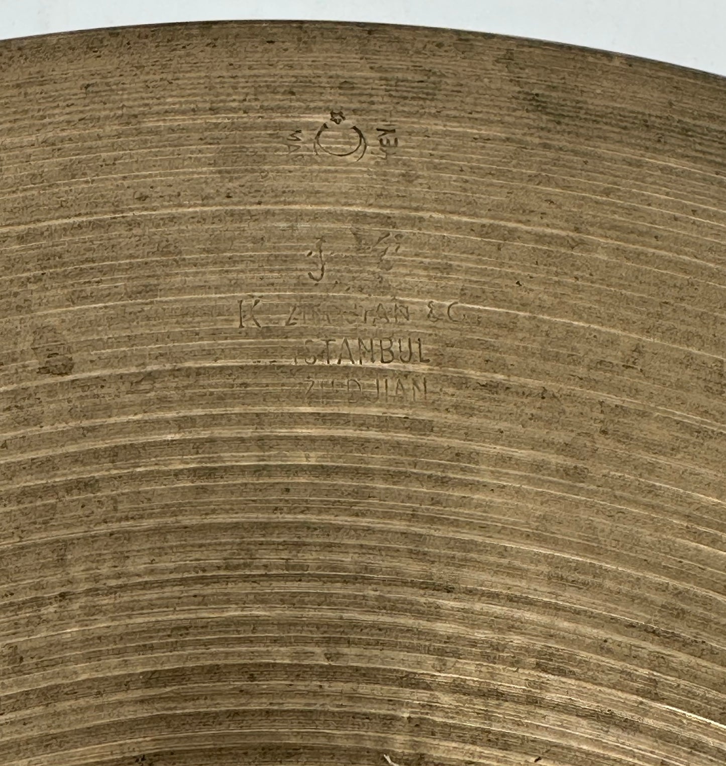 K. Zildjian 1959 Old Stamp IVb 15" Medium Hi Hat Pair - 972/1,060g
