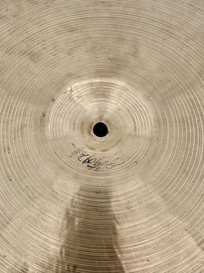 K. Zildjian 1959 Old Stamp IVb 15" Medium Hi Hat Pair - 972/1,060g